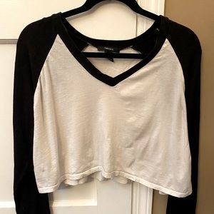 Long sleeve cropped from Forever 21